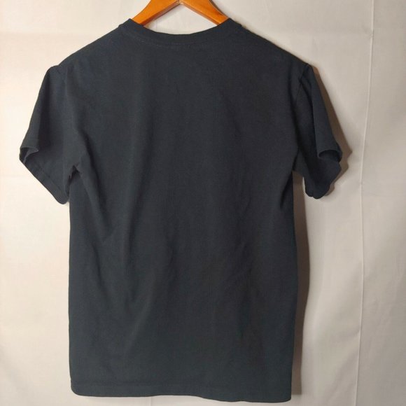 Greensburg, Kansas Men's Small T Shirt Rainbow Embroidered Tornado Storm Black - Picture 4 of 5